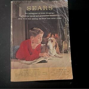 ORIGINAL 1959 SEARS FALL AND WINTER BOOK RARE CATALOG 1590 PAGES